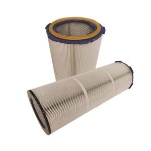 Bộ lọc bụi công nghiệp 335mm xếp li Bộ lọc bụi Bộ lọc không khí Polyester