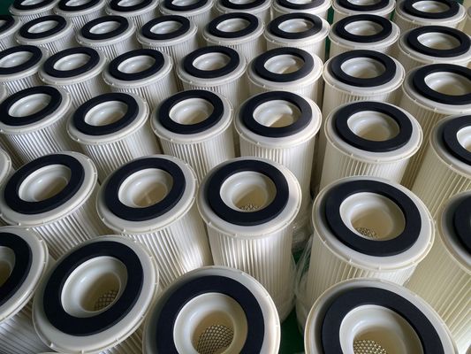 Polyester 99.9% Efficiency 145mm Dust Filter Cartridge